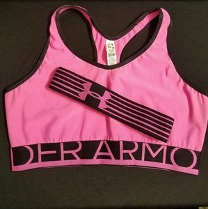 Under Armour classic pullover with headband